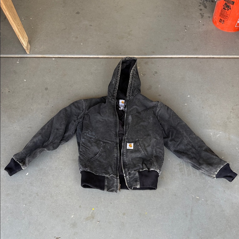 Carhartt Black Hooded Jacket